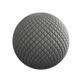Quilted grey fabric 3